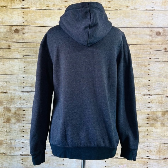 District Made Size XL Men's Charcoal Hoodie - Picture 4 of 9